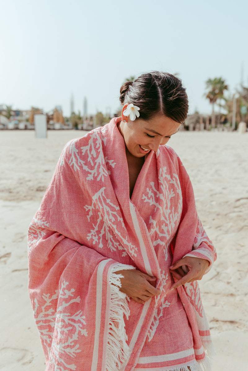 Laguna Beach Textile Co Turkish Towel - Lavender