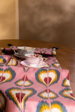 IKAT TABLE RUNNER - The Reds and the Pinks