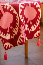 IKAT TABLE RUNNER - The Reds and the Pinks