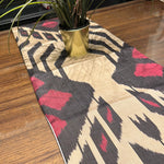 IKAT TABLE RUNNER - The Reds and the Pinks