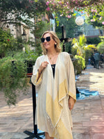 LINEN BLEND KIMONO-DERVISH