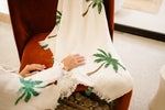 COTTON BEACH TOWEL- THE PALM