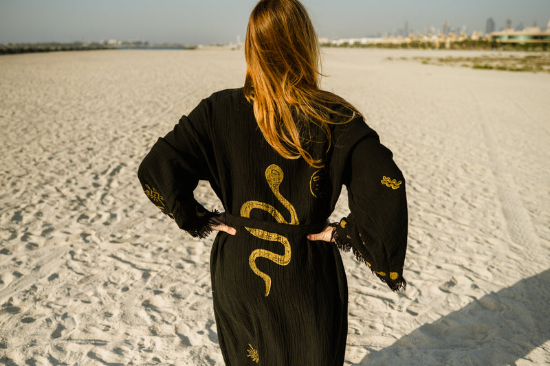 COTTON KAFTAN-THE SERPENT