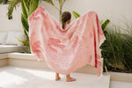 COTTON BEACH TOWEL- CACTI