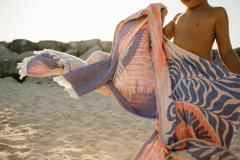 COTTON BEACH TOWELS - DAY DREAM