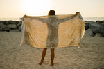 COTTON BEACH TOWEL - REEFS DESIGN