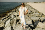 BEACHWEAR - PONCHO - PYRAMID DESIGN