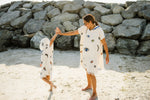 KIDS COTTON BEACH PONCHOS- NEON GOT EYE ON YOU