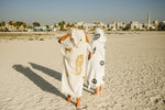 BEACHWEAR PONCHO -CHEETAH WITH POCKET