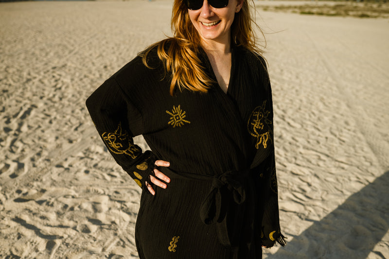 COTTON KAFTAN-THE SERPENT