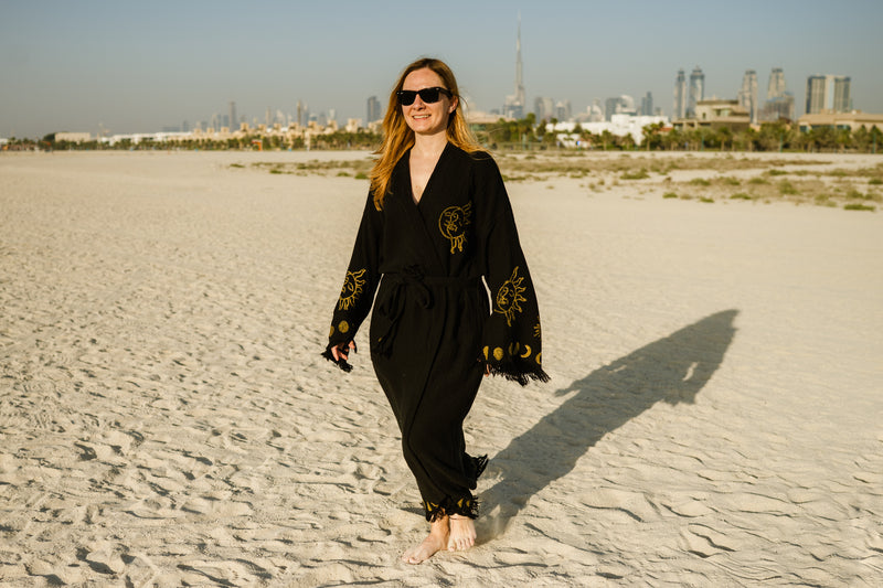 COTTON KAFTAN-THE SERPENT