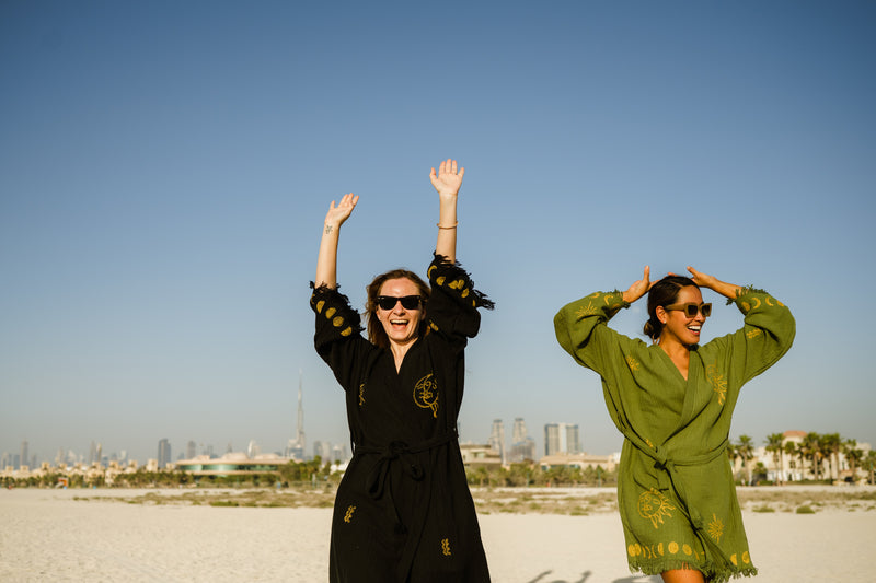 COTTON KAFTAN-THE SERPENT