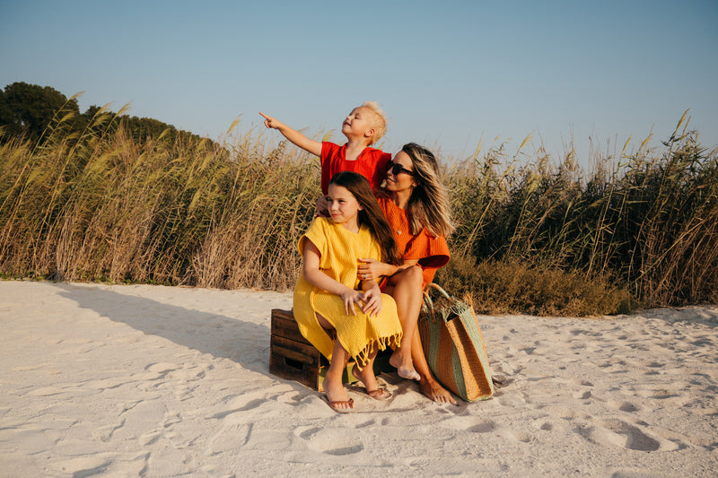 WAFFLE BEACH PONCHOS