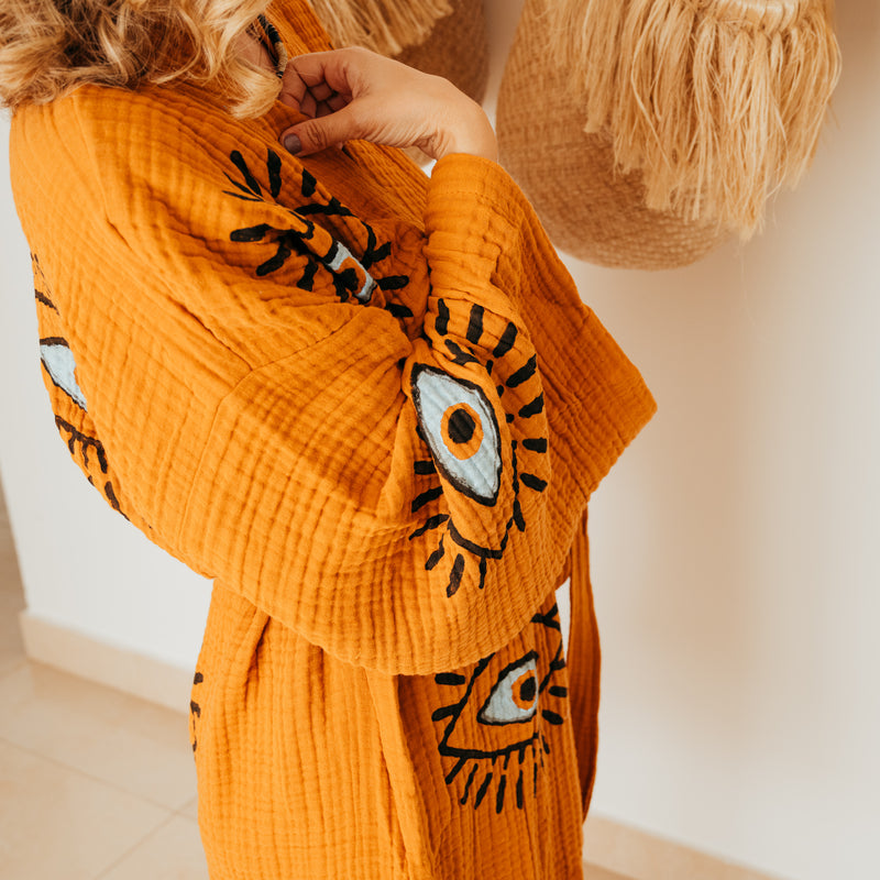 MUSLIN KAFTAN-GUARDIAN EYE