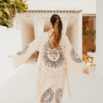 COTTON KAFTAN-THE SUN