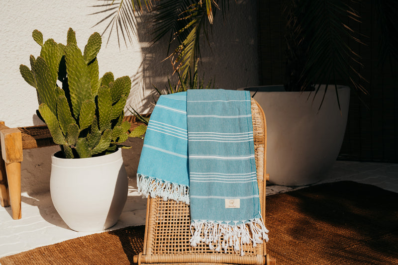 COTTON BEACH TOWEL- SULTANS