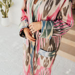 IKAT KAFTAN - ONE SIZE