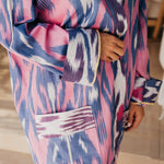 IKAT KAFTAN - ONE SIZE