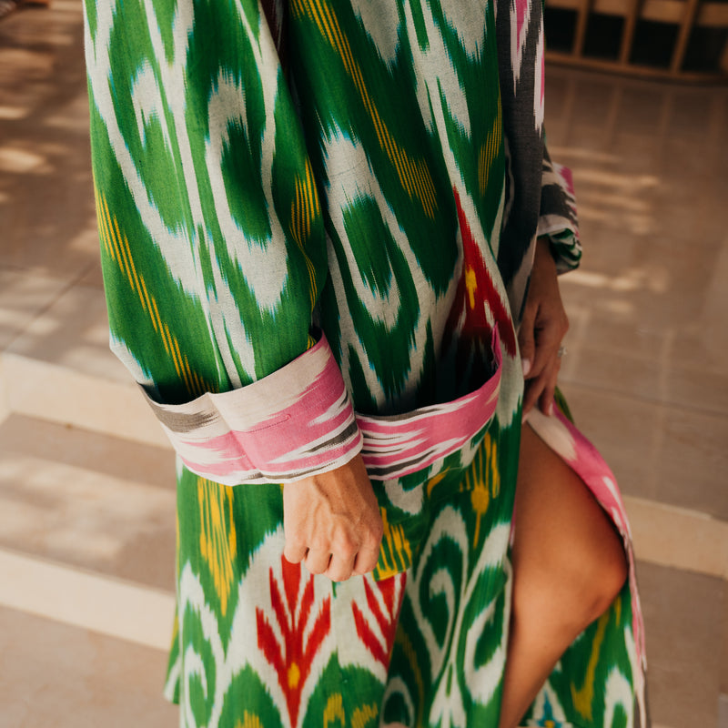 IKAT KAFTAN - ONE SIZE