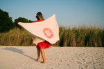 COTTON BEACH TOWEL -THE SUN