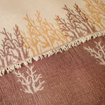 COTTON BEDSPREAD- DREAMING OF CORALS