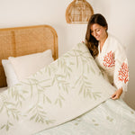 MUSLIN  BEDSPREAD- HARVEST
