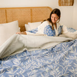 MUSLIN  BEDSPREAD- HARVEST
