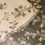 MUSLIN  BEDSPREAD-  BEGOUNVILLA