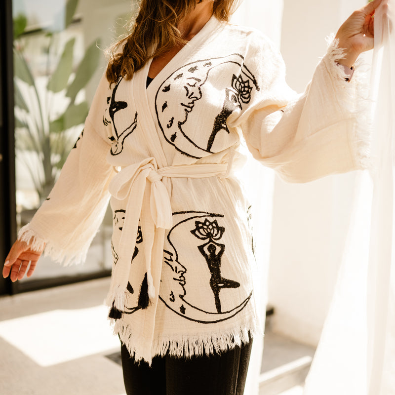 COTTON KIMONO- SERENITY