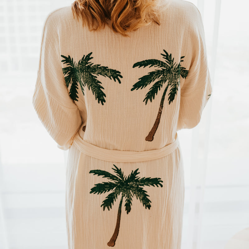 COTTON KAFTAN - THE PALM