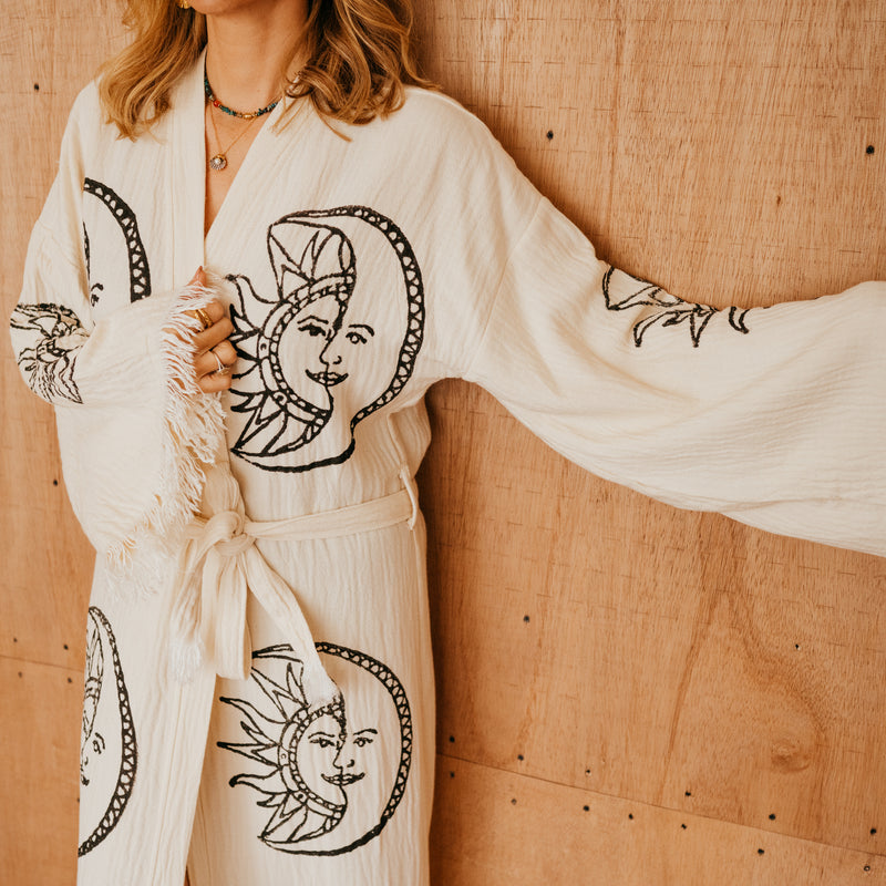 COTTON KAFTAN- SUN&MOON