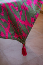 IKAT TABLE RUNNER - The Reds and the Pinks