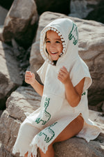 KIDS COTTON BEACH PONCHOS- ILAMAS