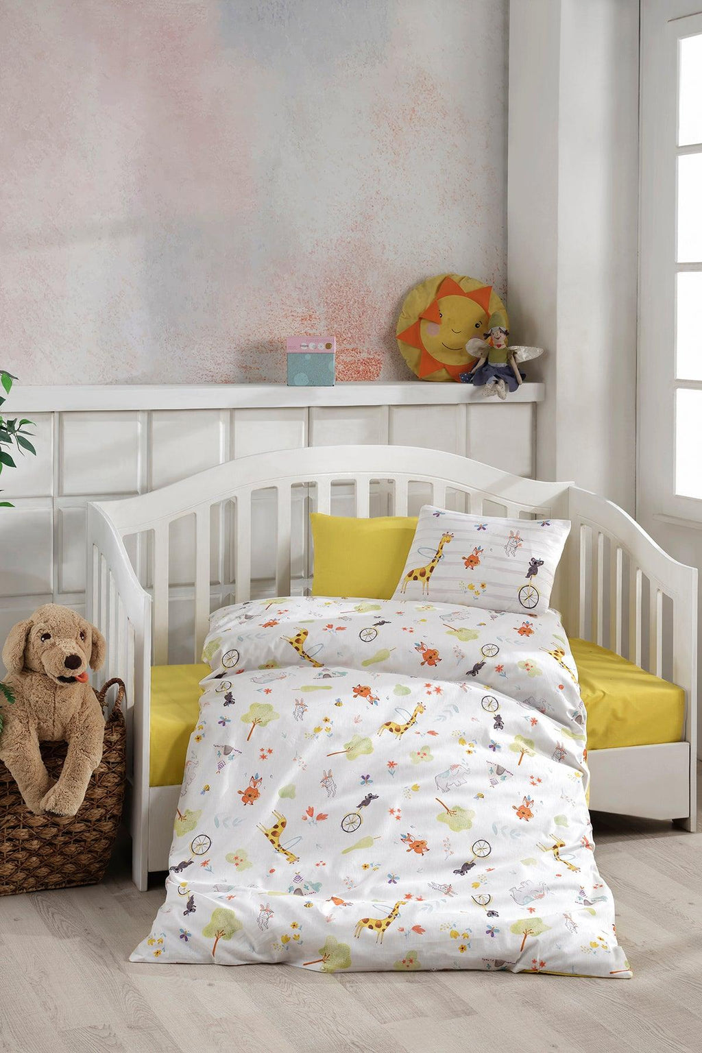 Kids Bedding Cot Bed Duvet Cover 150 X 120 Toddler Bedding 120 150