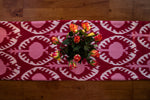 IKAT TABLE RUNNER - The Reds and the Pinks